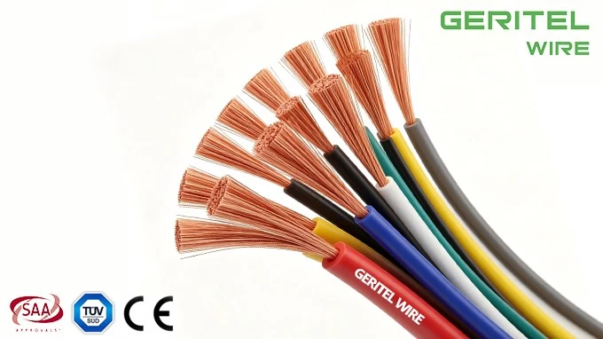 PVC insulated wire for industrial automation panels PVC insulated wire for industrial automation panels