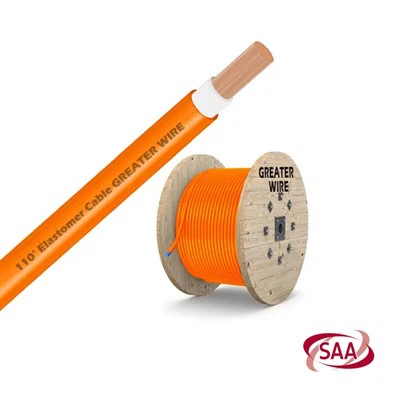 Cables d'elastòmer d'un sol nucli de 110 graus