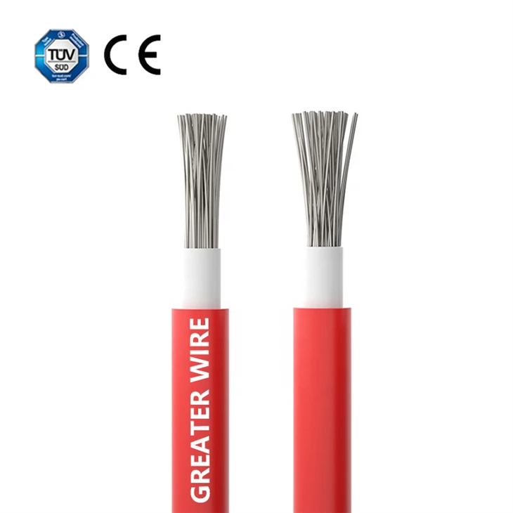 Cable solar TUV de 10 mm DC H1Z2Z2-K